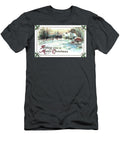 Cottage Woods with Snow Pete Klinger T-Shirt