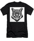 Cougar Head with Mountain Landscape Inside Bayata Sumbata T-Shirt