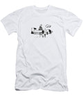 Couple Walking Toward a Public Building Csa Images T-Shirt