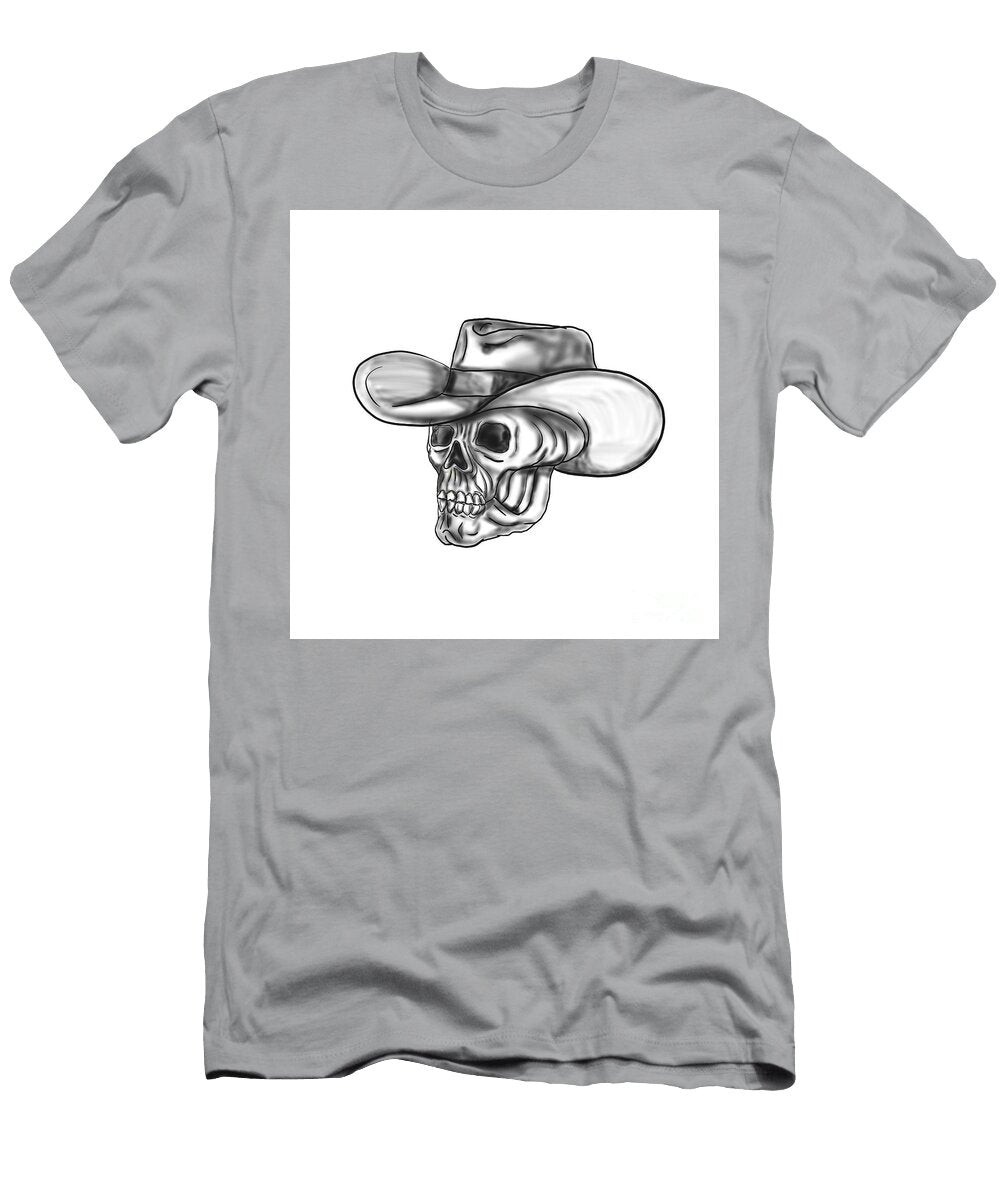Cowboy Skull Tattoo Aloysius Patrimonio T-Shirt