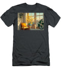 Cozy Corner with Autumn View Sasa Sun T-Shirt