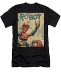 Crazy Robot Mad Comic Book Cover 55 Mad Paperairplanes T-Shirt
