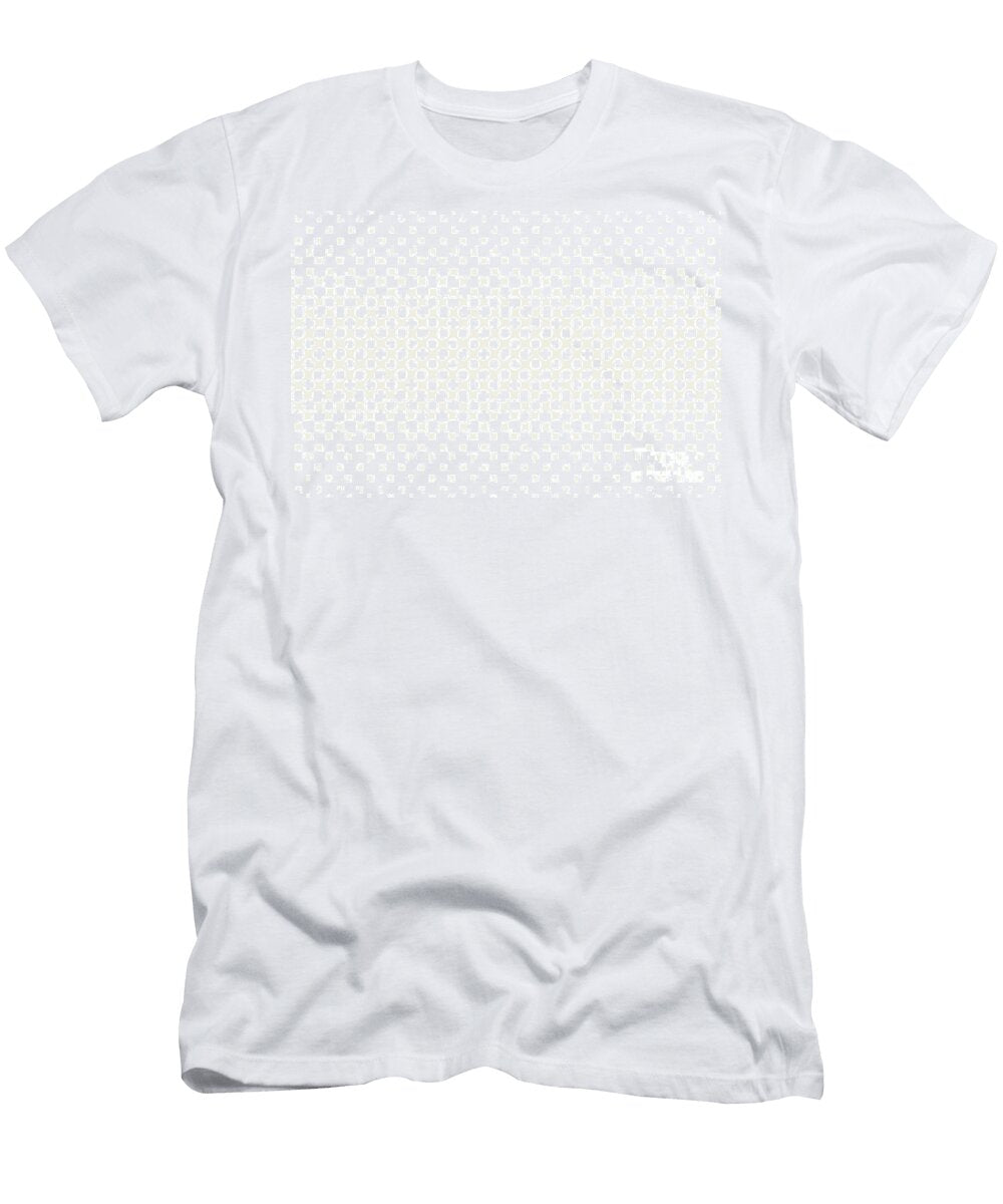 Cream White Halftone Abstract Polka Dot Pattern 2 Behr 2023 Color of the Year Blank Canvas DC 003 Petite Patterns T-Shirt