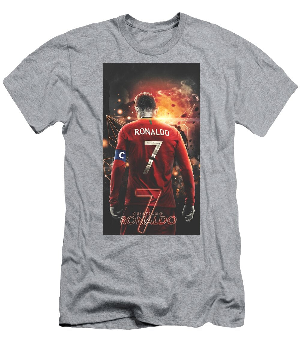 Cristiano Ronaldo Art Finn Oehlenschlager T-Shirt