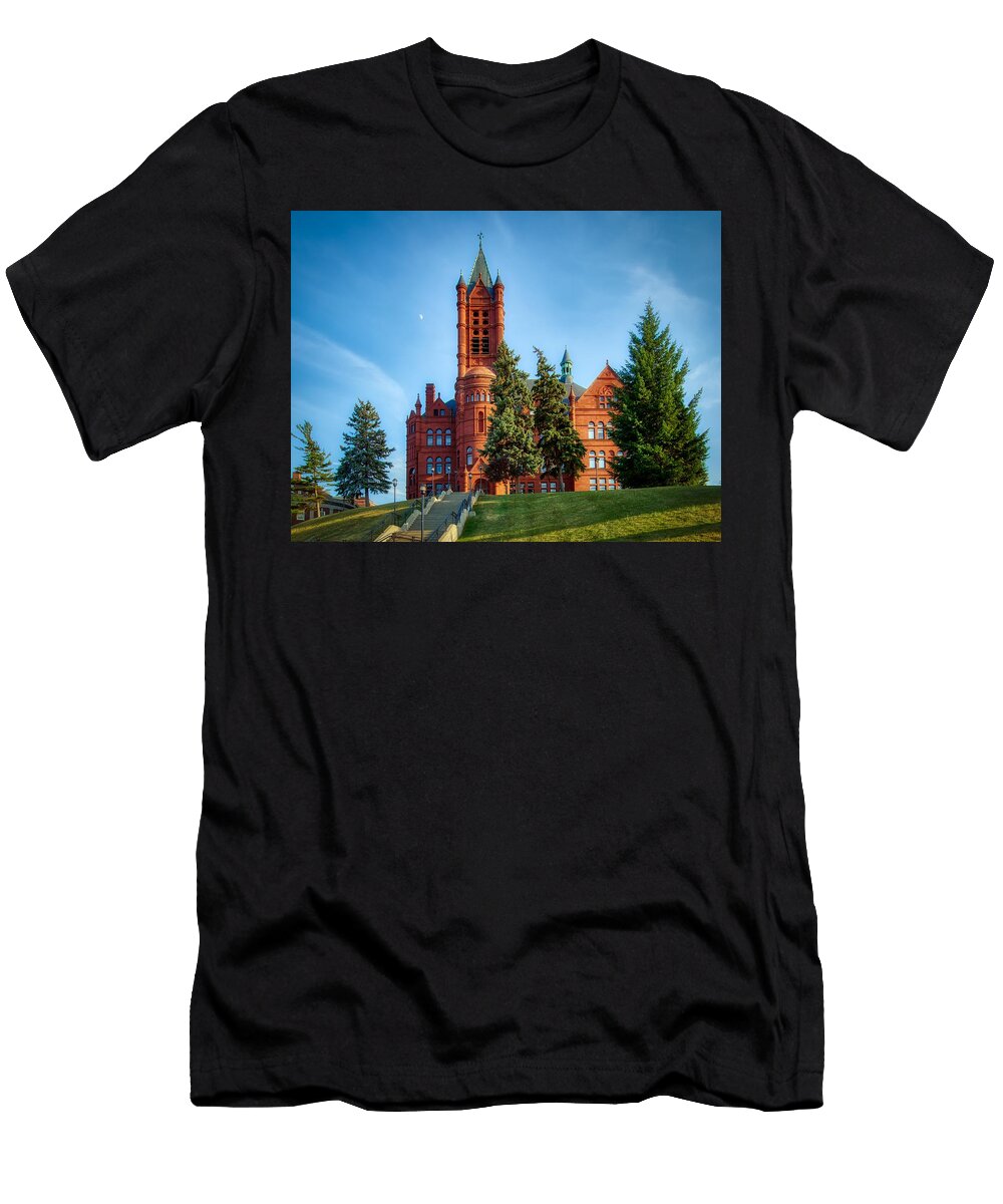 Crouse College of Fine Arts Syracuse University Library of Congress T-Shirt