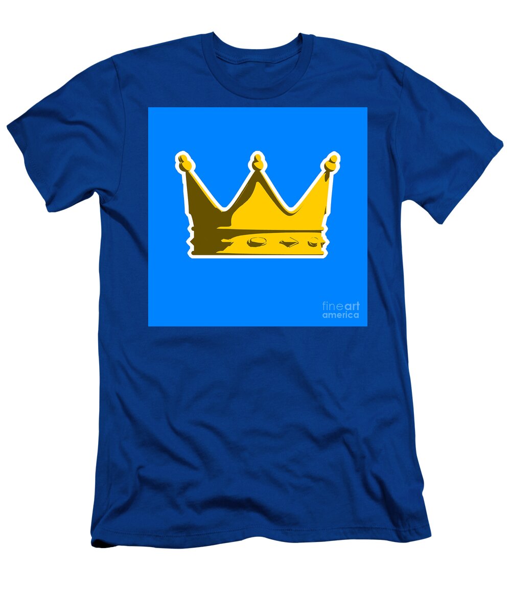 Crown Graphic Design Pixel Chimp T-Shirt