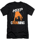 Crunner Athlete Track and Field Fitness Enthusiast Cardio Keep Crunning Gift Thomas Larch T-Shirt