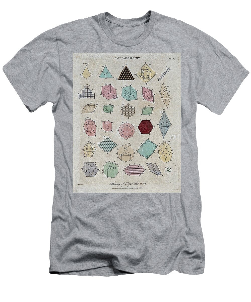 Crystallography Shapes and Patterns Tom Hill T-Shirt