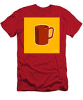 Cup of Coffee Graphic Image Pixel Chimp T-Shirt