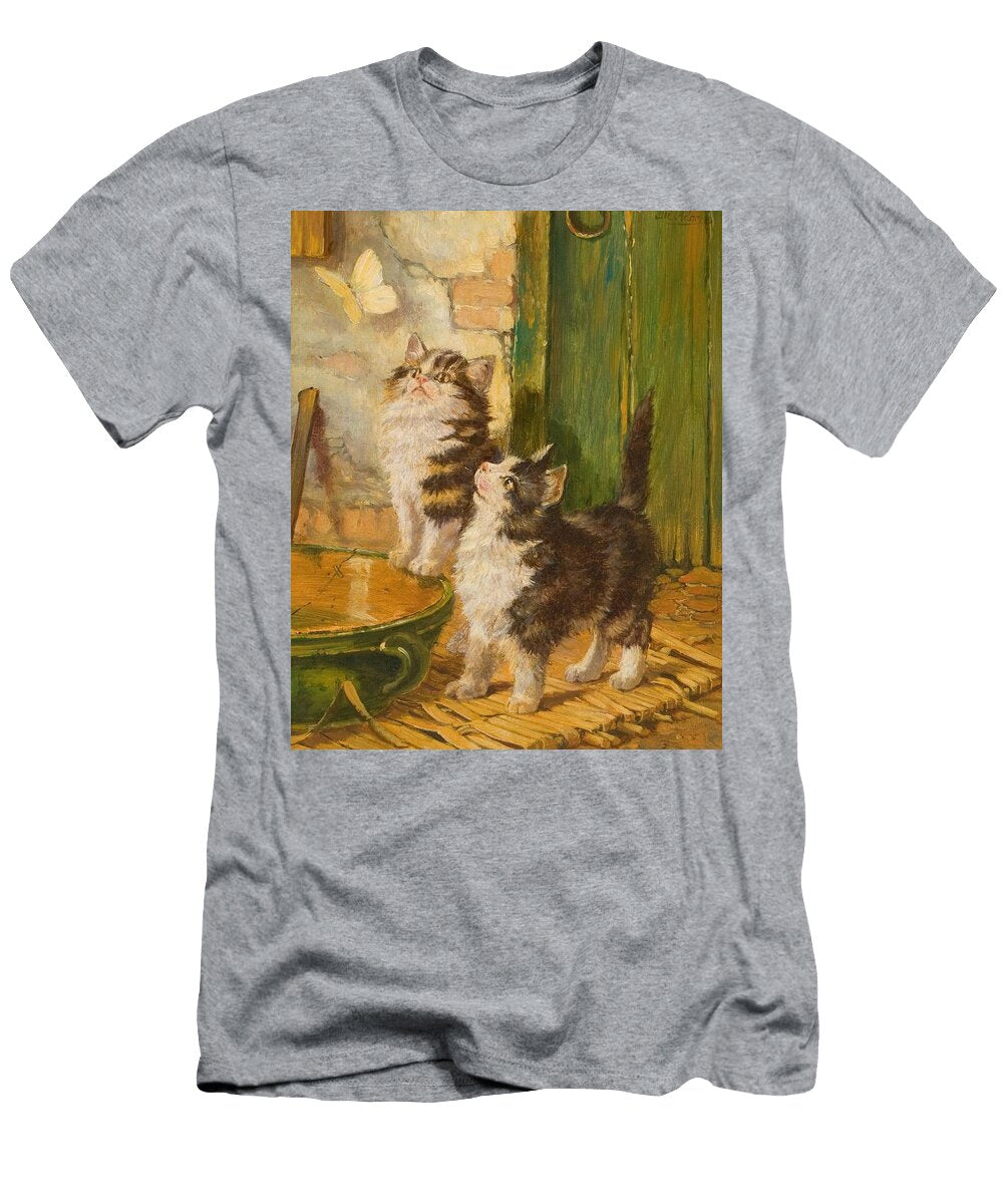 Curiosity and the Butterfly Julius Adam the Elder German T-Shirt