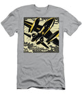 Custom Fighter Jet Comic Book Art 54 Mad Paperairplanes T-Shirt