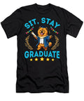 Cute Chow Chow Dog Senior Sit Stay Graduate Love Sophie Eleanor T-Shirt