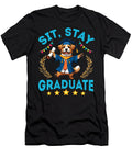 Cute Havanese Senior Dad Mom Sit Stay Graduate Sophie Eleanor T-Shirt
