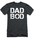 Dad Bod Rough Strong 90s White Stencil Text Ton Pho Pham T-Shirt