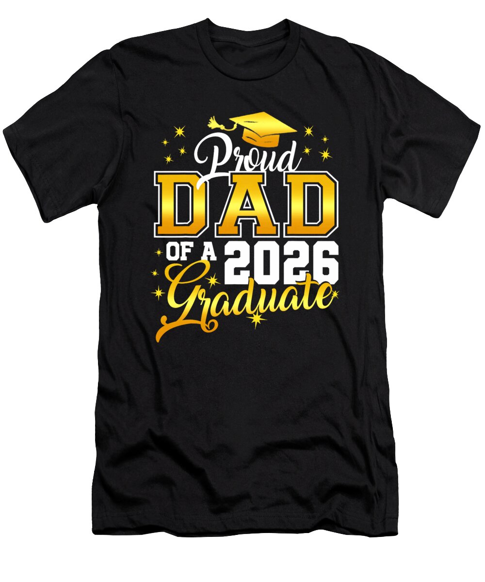 Dad Graduation Senior 2026 Proud Dad of a 2026 Sophie Eleanor T-Shirt