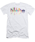Dallas City Skyline Color Outline Illustration Jpldesigns T-Shirt