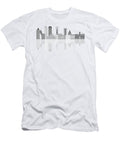 Dallas City Skyline Grayscale Illustration Jpldesigns T-Shirt