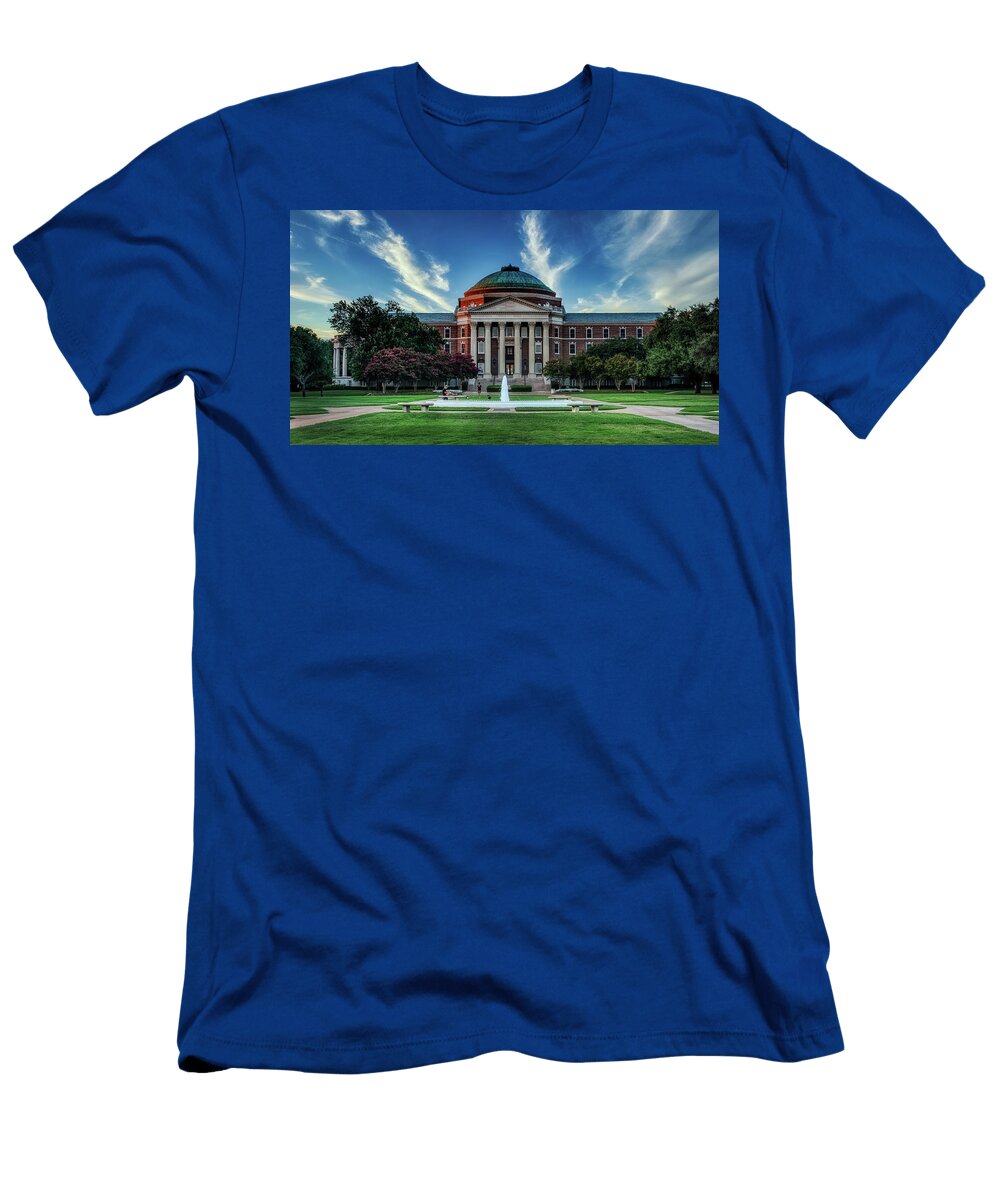 Dallas Hall Southern Methodist University Library of Congress T-Shirt