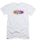 Dallas Skyline Paint Splatter Text Illustration Jit Lim T-Shirt