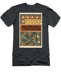 Dandelion in Art Nouveau Patterns for Fabric Carved Border and Wallpaperlithograph By Mpverne Album T-Shirt