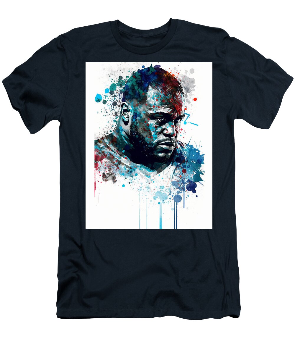 Daniel Cormier Splatter Dieu Vuong Kha T-Shirt