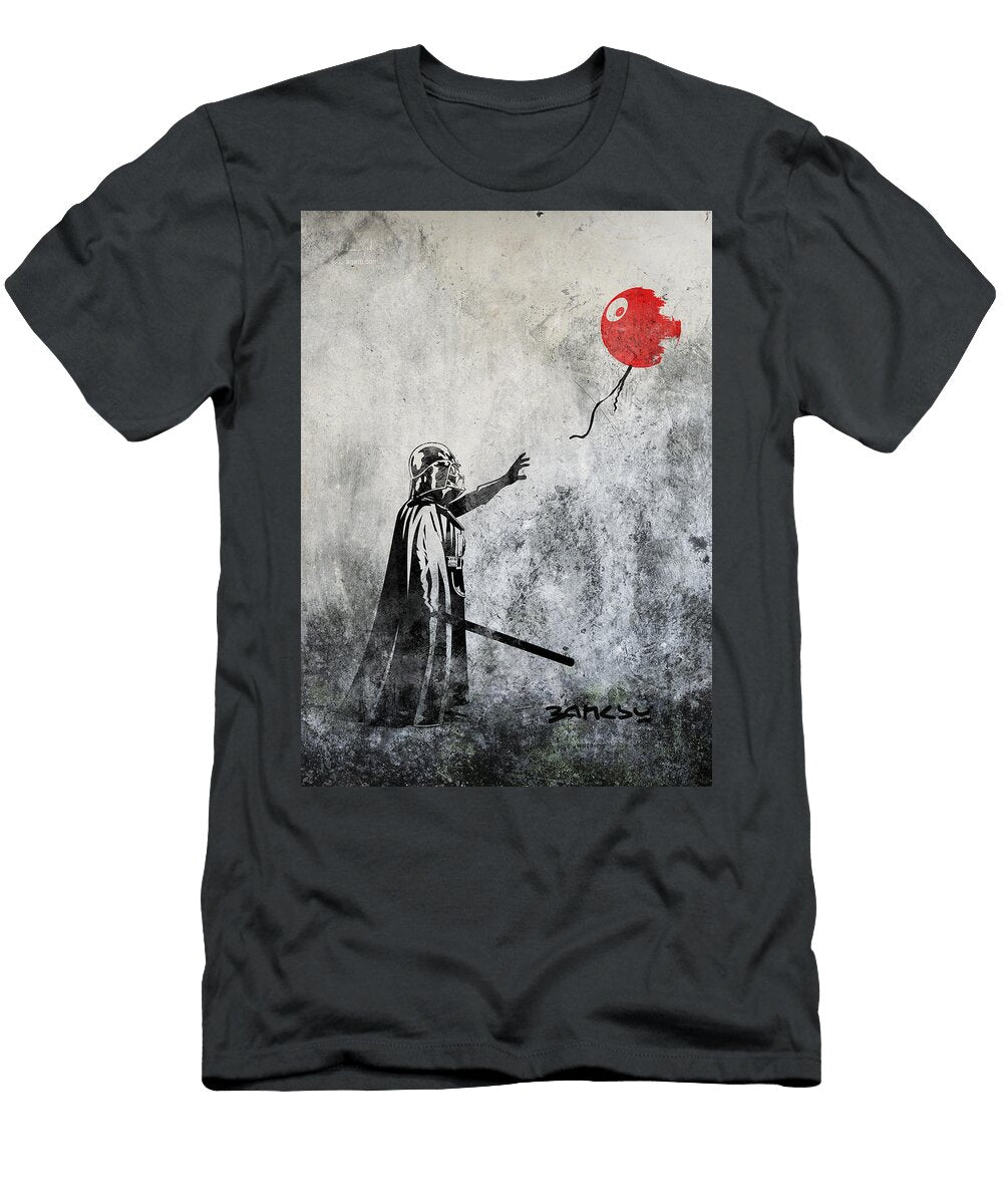 Dark Boy with Balloon Andrea Gatti T-Shirt