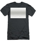 Dark Green White Halftone Abstract Polka Dot Pattern 2023 Color of the Year Valspar Flora 5004 2c Petite Patterns T-Shirt