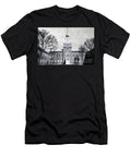 Dartmouth College Baker Library Clock Tower Black and White Dmr Filho T-Shirt