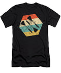 Darts Retro Distressed Hexagon Darts Kevin Garbes T-Shirt