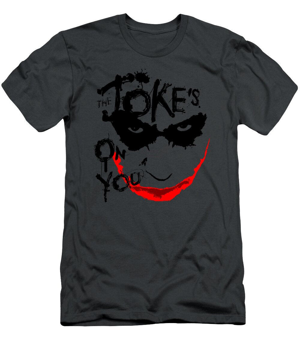 DC Dark Knight Joker Stencil Jennif Tacko T-Shirt