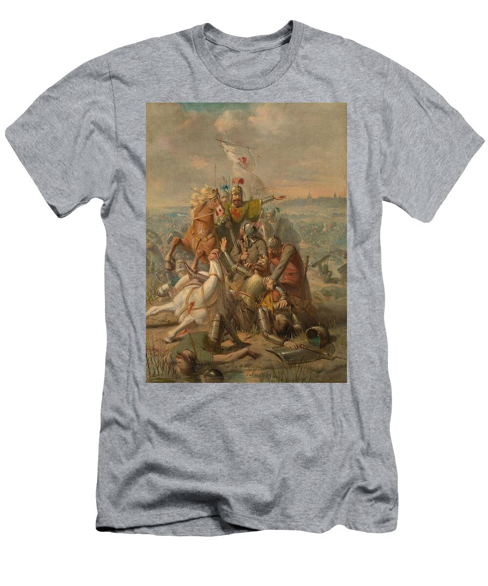 De Hertog Van Lotharingen Wordt Door Dirk Iii Van Holland Bij Dordrecht Verslagen Anno Barend Wijnveld Dutch T-Shirt