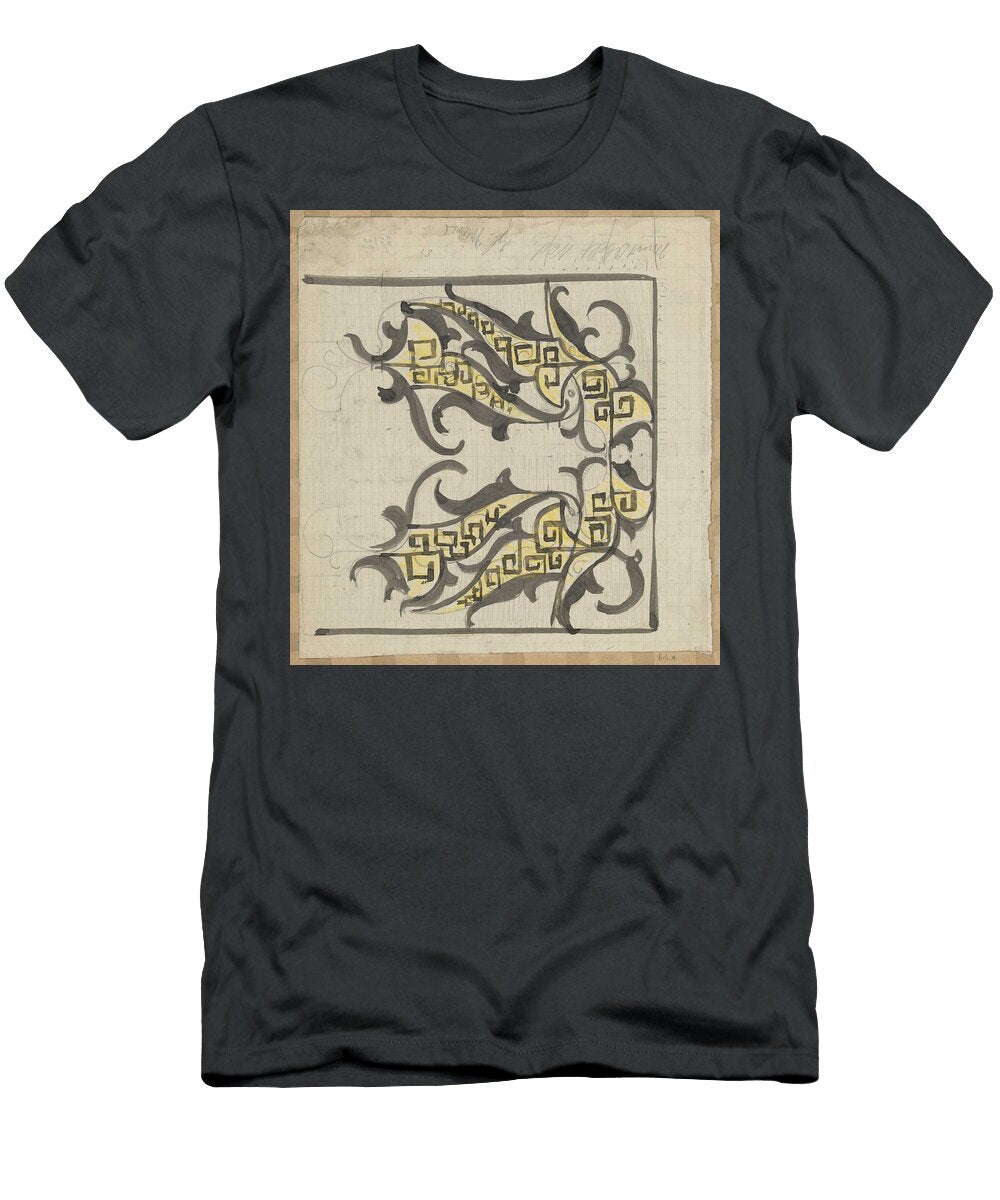 Decorative Design Carel Adolph Lion Cachet 1874 1945 Af Carel Adolph Lion Cachet T-Shirt
