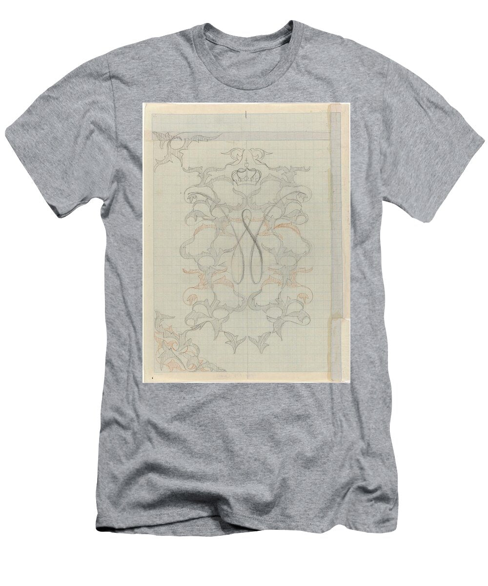 Decorative Design with Crowned W Carel Adolph Lion Cachet 1874 1945 Carel Adolph Lion Cachet T-Shirt