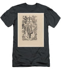 Decorative Design with Crowned W Surrounded By Persons Carel Adolph Lion Cachet 1874 1945 Carel Adolph Lion Cachet T-Shirt