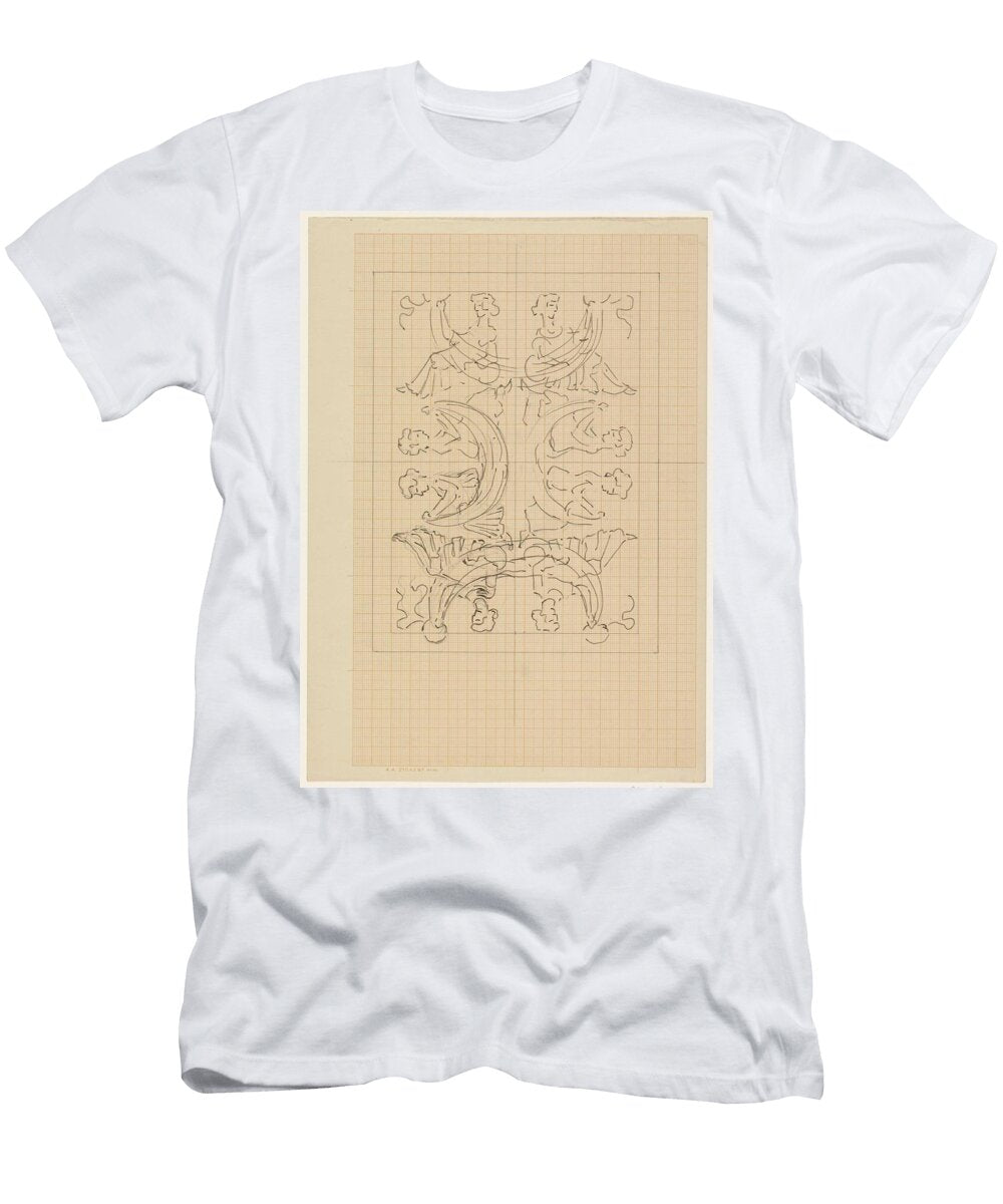 Decorative Design with Eight Seated Women Carel Adolph Lion Cachet 1874 1945 Carel Adolph Lion Cachet T-Shirt