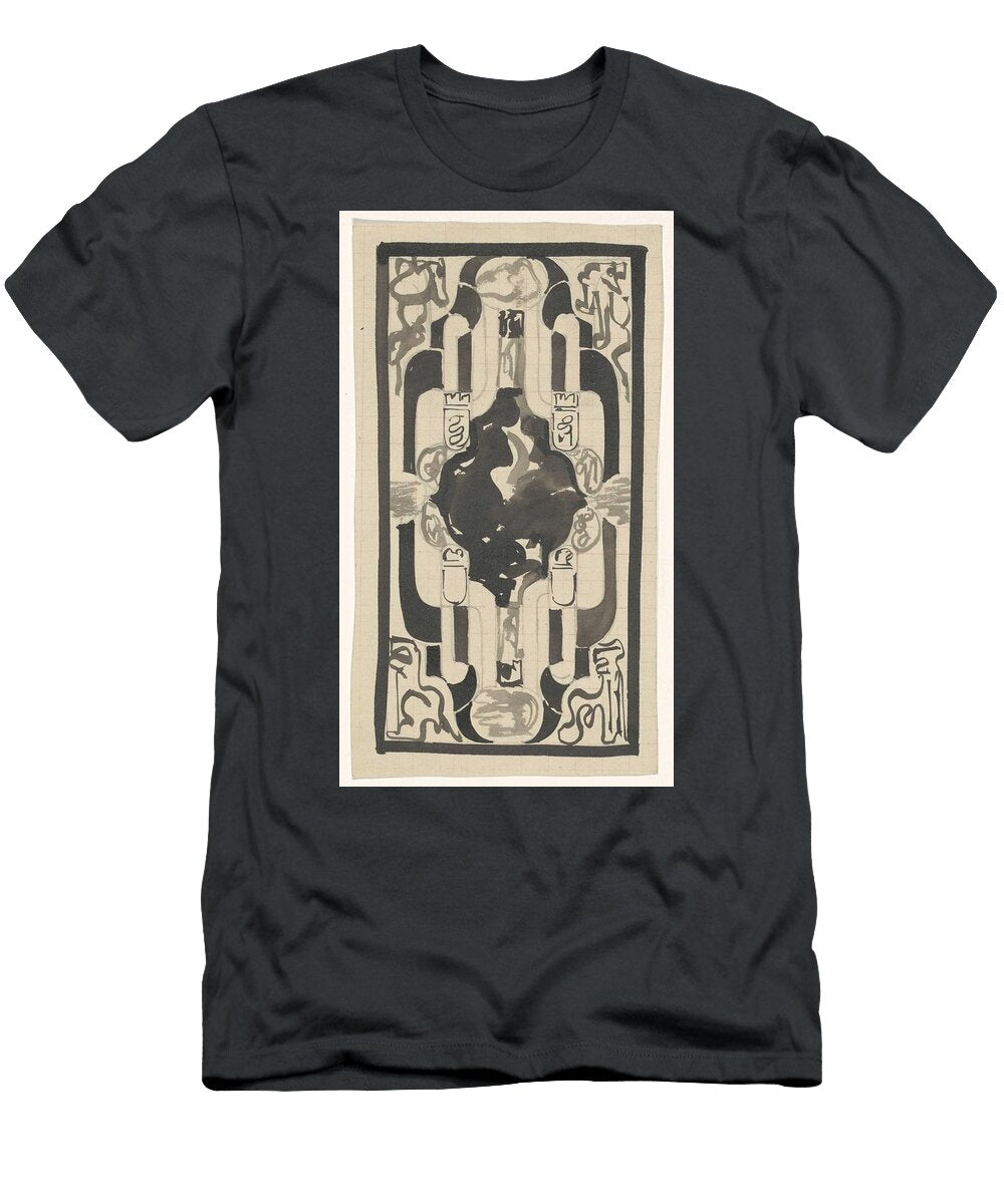 Decorative Design with Four Coats of Arms Carel Adolph Lion Cachet 1874 1945 Carel Adolph Lion Cachet T-Shirt