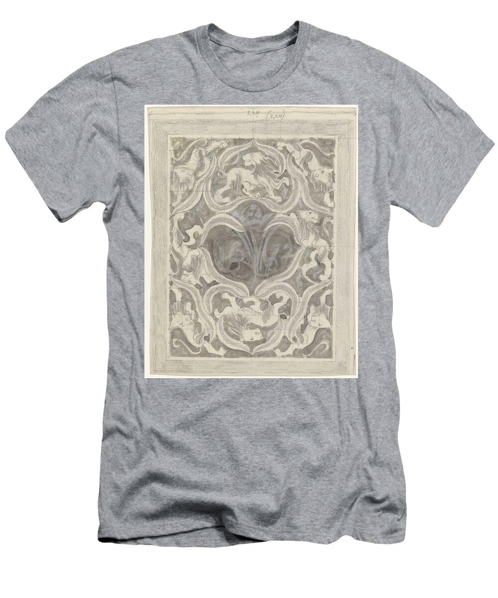 Decorative Design with Leaf Motif Carel Adolph Lion Cachet 1874 1945 Carel Adolph Lion Cachet T-Shirt