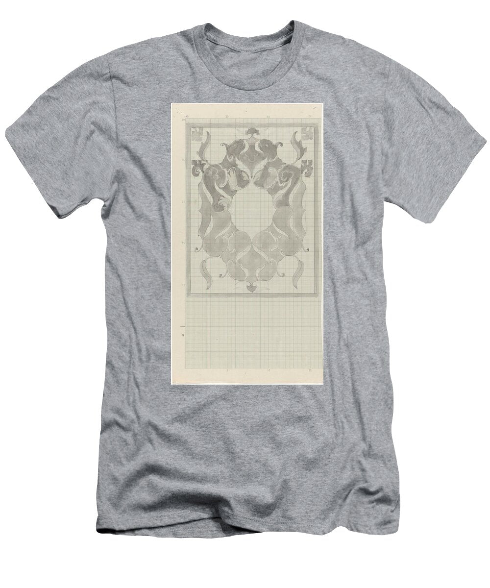 Decorative Design with Stylized Lions Carel Adolph Lion Cachet 1874 1945 Carel Adolph Lion Cachet T-Shirt