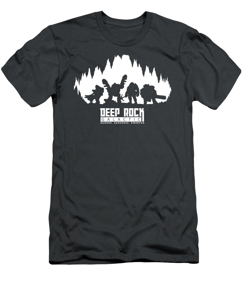 Deep Rock Galactic Lineart Lena Mccrae T-Shirt