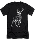 Deer Lineart Deers Animal Forest Elk Art Maisie Jackson T-Shirt