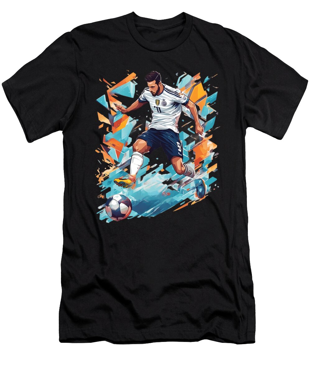 Denmark Football Anime Girl Nft T-Shirt