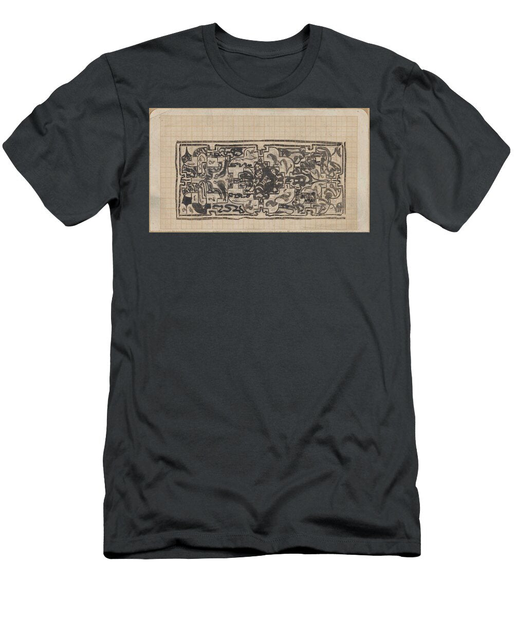 Design for a Binding for Charivaria Carel Adolph Lion Cachet 1874 1945 Artistic Rifki T-Shirt