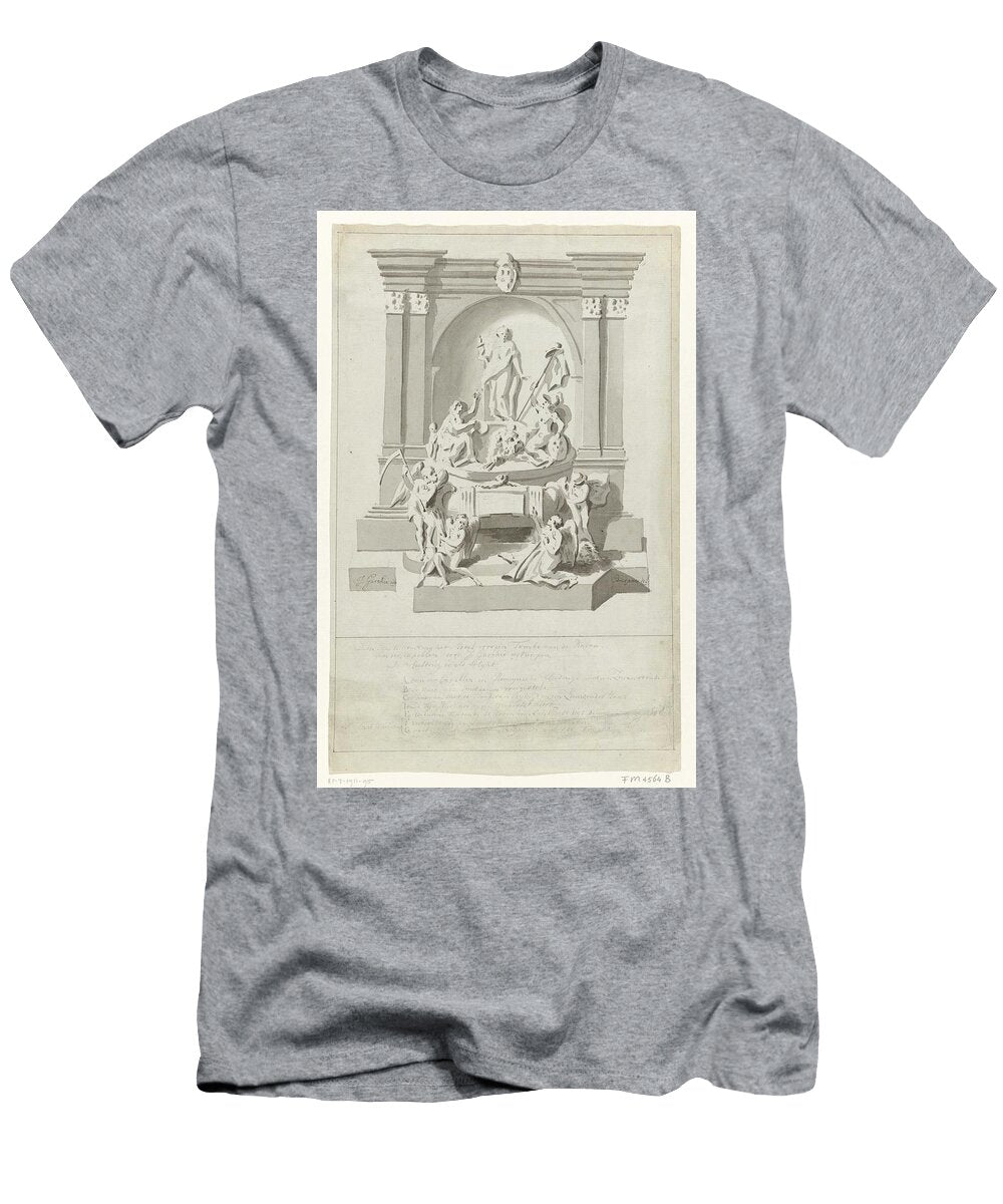 Design for a Grave Monument for Joan Derk Van Der Capellen to the Pol 1784 Bartholomeus Ziesenis J Garchie T-Shirt