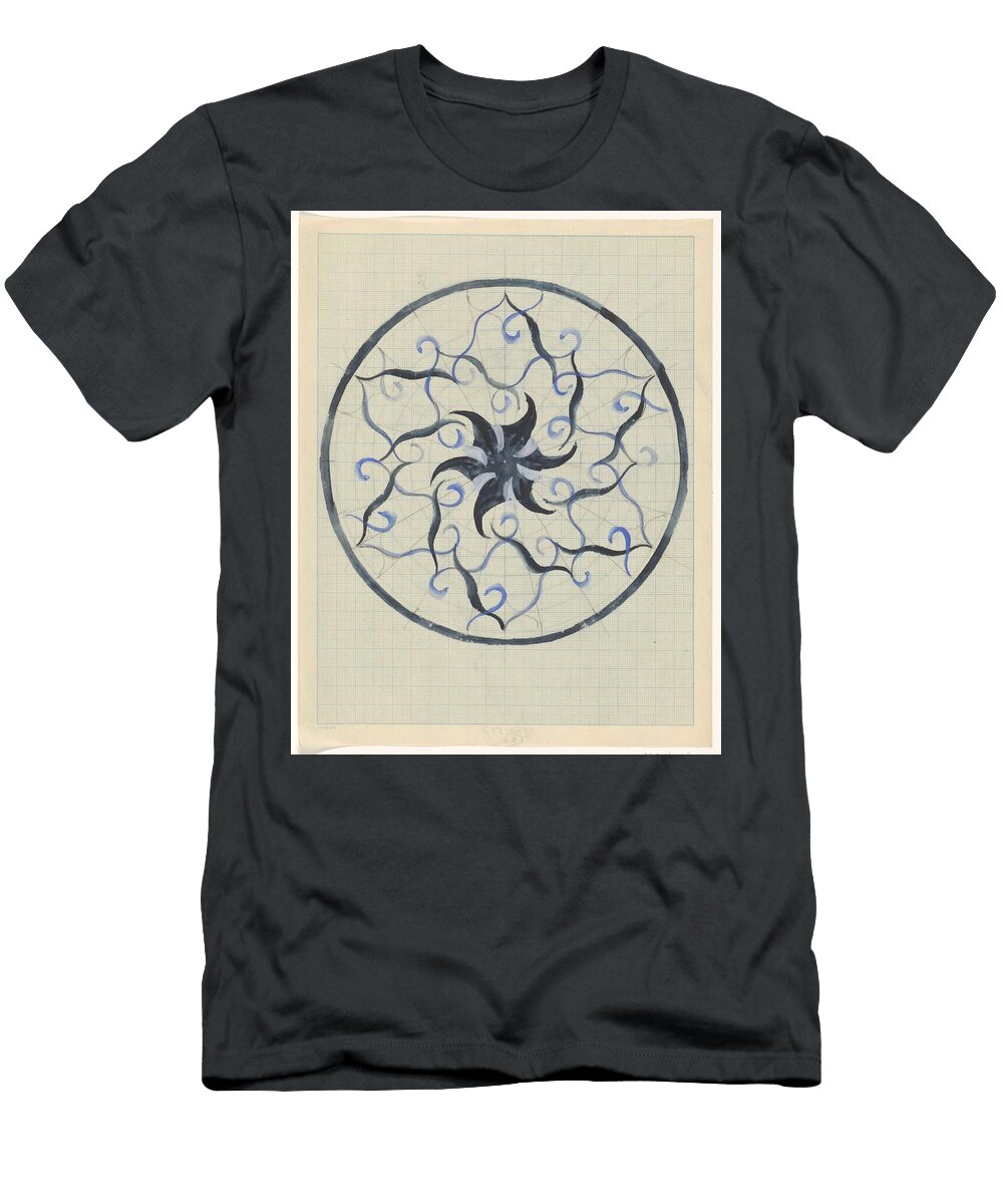 Design for a Plate Carel Adolph Lion Cachet 1874 1945 Carel Adolph Lion Cachet T-Shirt