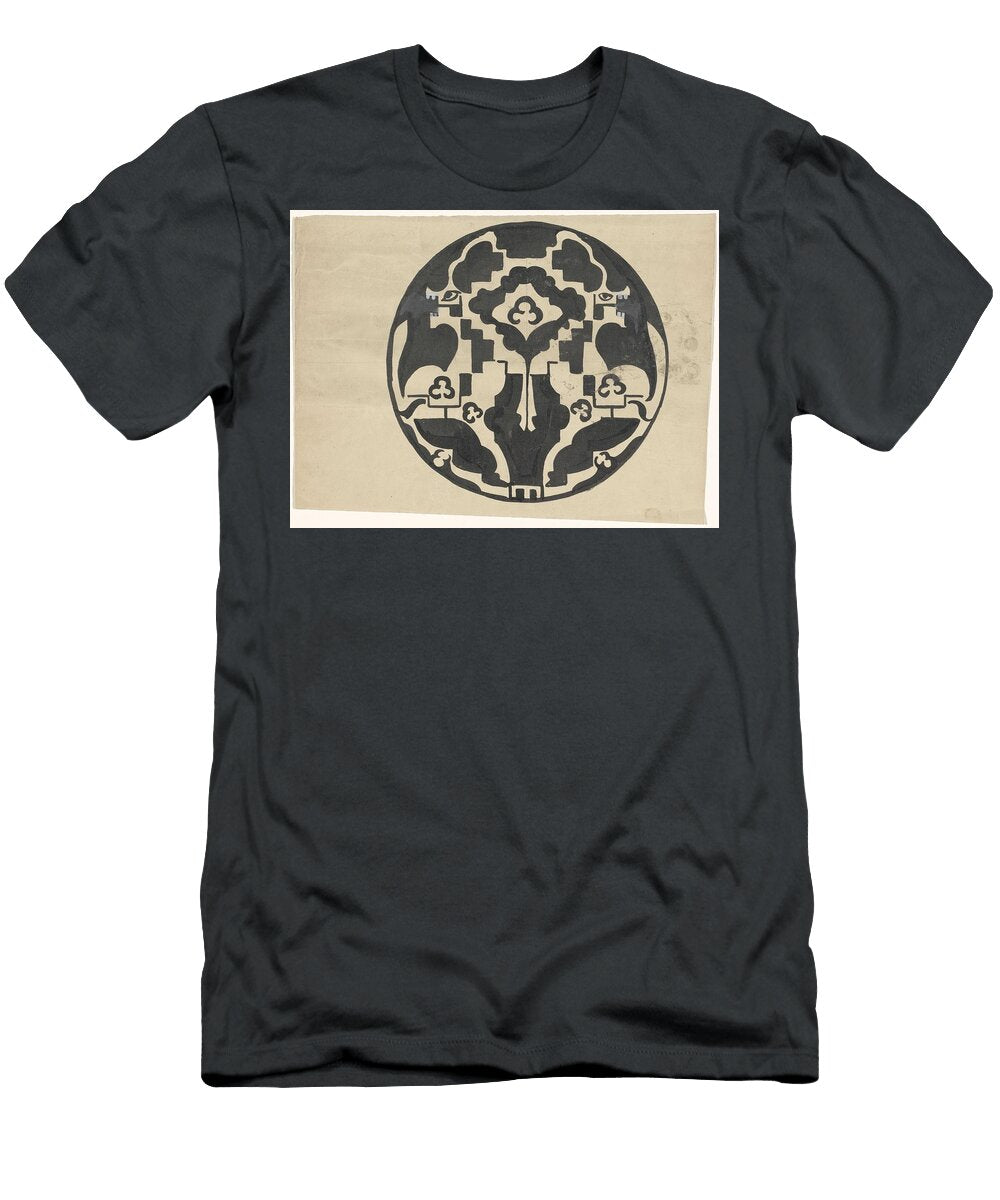 Design for a Plate with Two Stylized Animals Carel Adolph Lion Cachet 1874 1945 Carel Adolph Lion Cachet T-Shirt