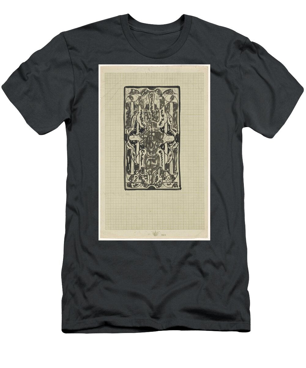 Design for a Rug Carel Adolph Lion Cachet 1874 1945 V Carel Adolph Lion Cachet T-Shirt
