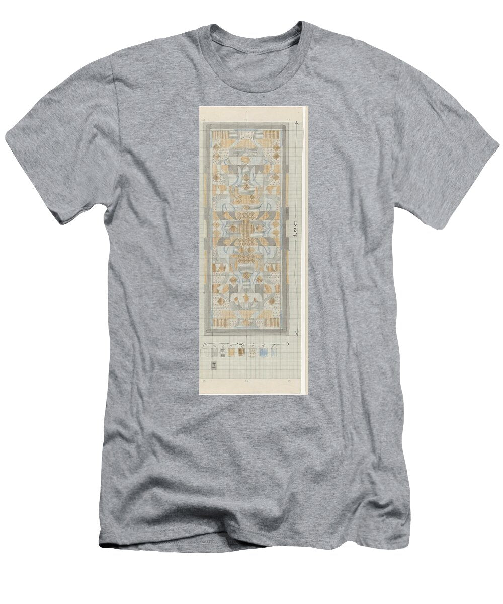 Design for a Rug with Geometric Motifs Carel Adolph Lion Cachet C 1874 C 1945 Carel Adolph Lion Cachet T-Shirt