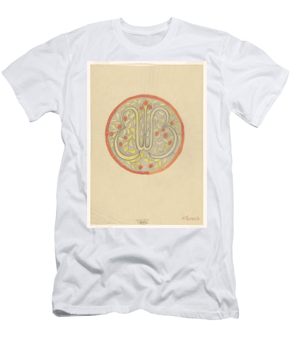 Design for a Sign with Wb Carel Adolph Lion Cachet 1874 1945 Carel Adolph Lion Cachet T-Shirt