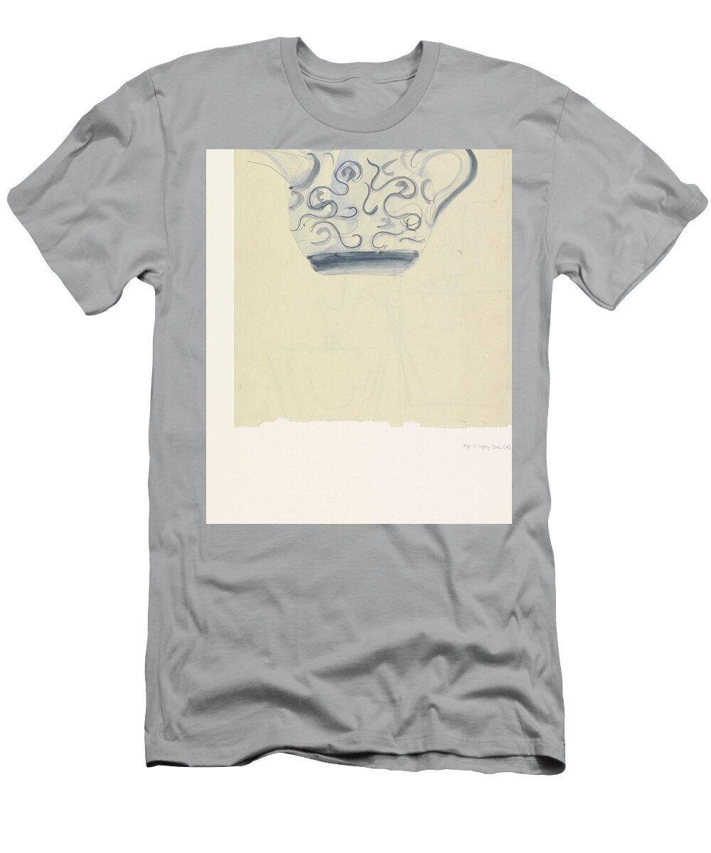 Design for a Teapot Carel Adolph Lion Cachet 1874 1945 Carel Adolph Lion Cachet T-Shirt