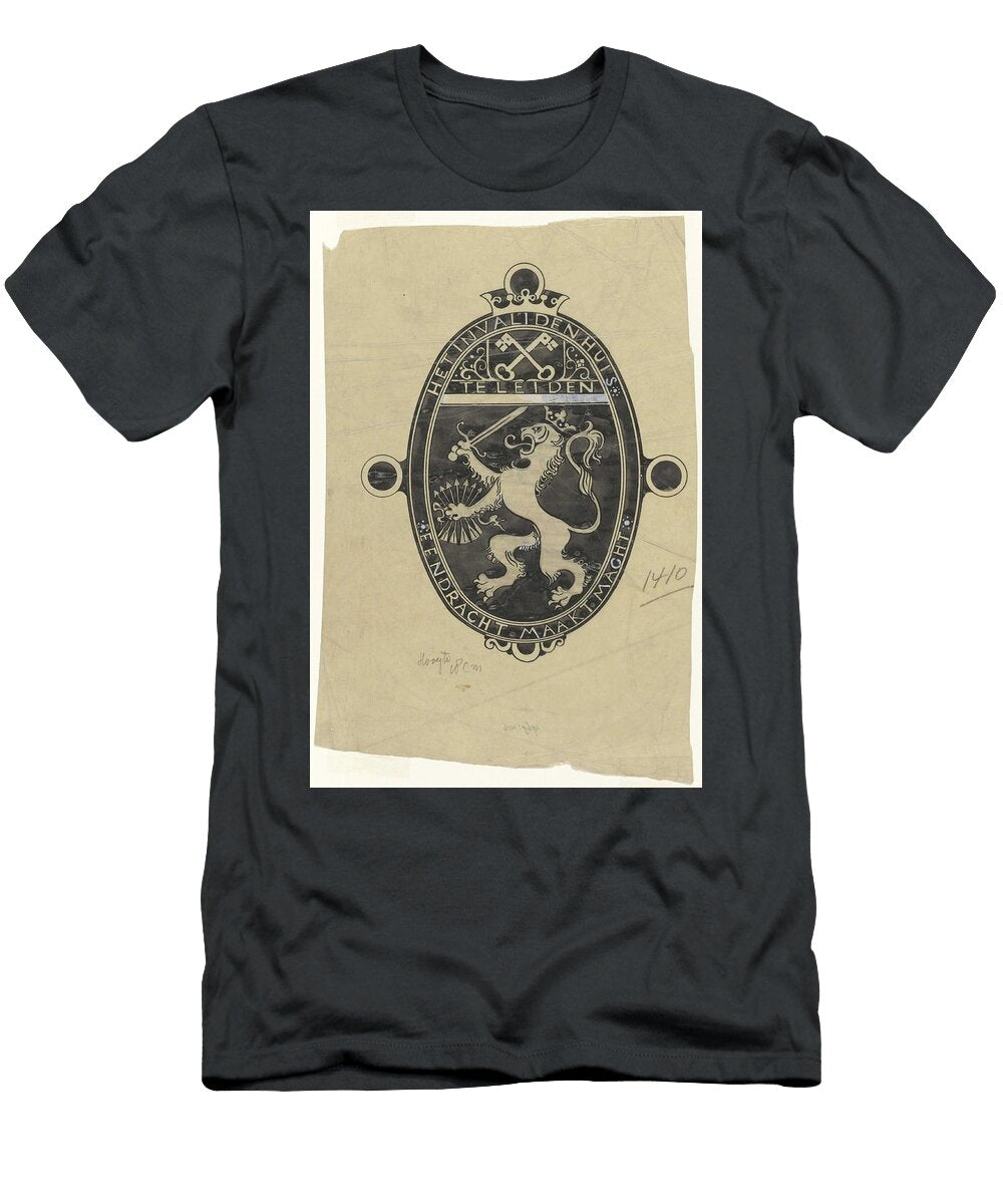 Design for a Vignette for the Invalidenhuis in Leiden Carel Adolph Lion Cachet 1874 1945 Carel Adolph Lion Cachet T-Shirt